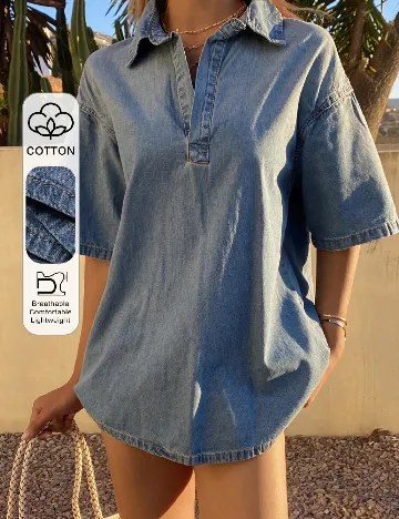 Bluza Dazy, albastru