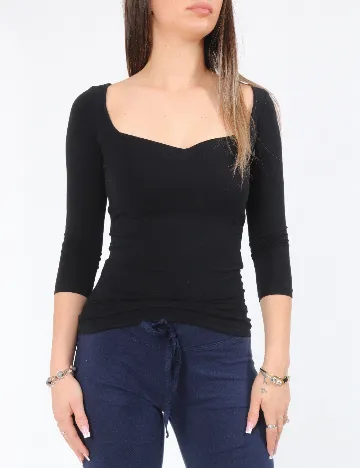 Pantaloni Pull&Bear, bleumarin
