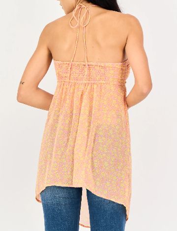 Bluza de plaja Bershka, floral print