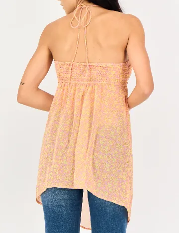 Bluza de plaja Bershka, floral print