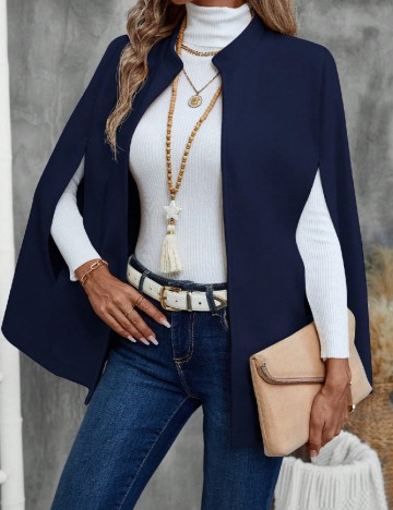 Poncho Emery Rose, bleumarin