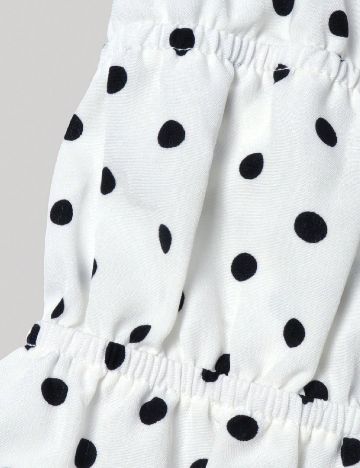 Top SHEIN, alb/negru