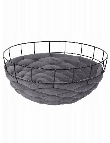 Pat pentru pisici Home Accents, gri