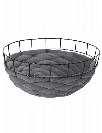 Pat pentru pisici Home Accents, gri