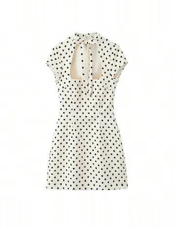 Rochie scurta SHEIN, crem