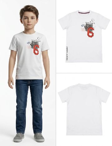 Tricou Zara, alb