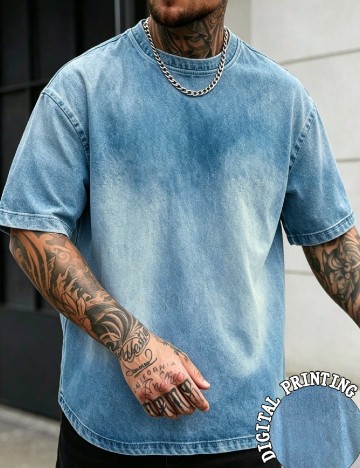 Tricou SHEIN, albastru