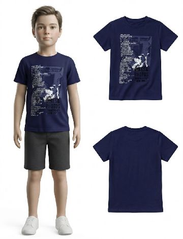Tricou Zara, bleumarin
