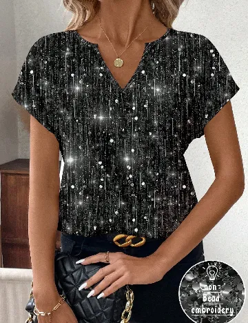 Bluza SHEIN, negru