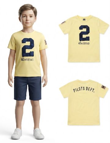 Tricou Zara, galben