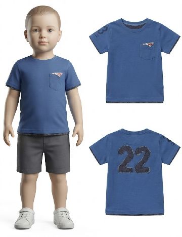 Tricou Zara, albastru