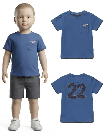 Tricou Zara, albastru