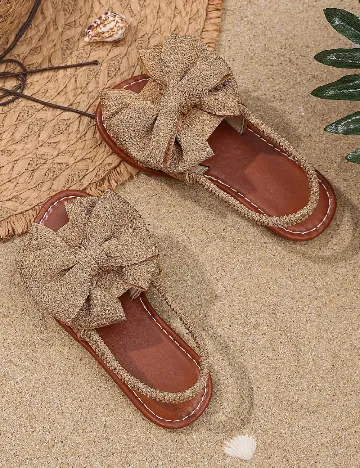 Sandale Shein Kids, maro