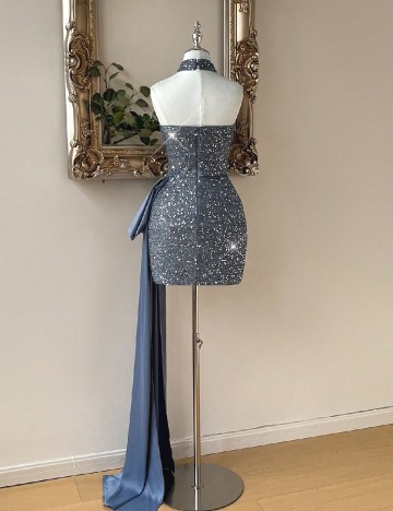 Rochie scurta SHEIN, albastru