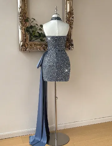 Rochie scurta SHEIN, albastru