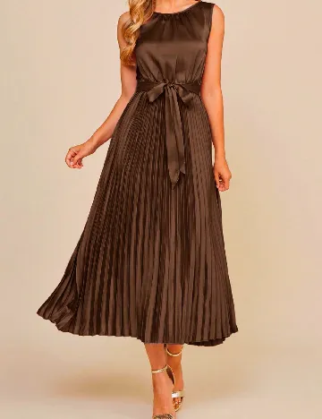 Rochie medie SHEIN, maro