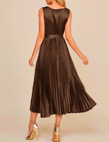 Rochie medie SHEIN, maro