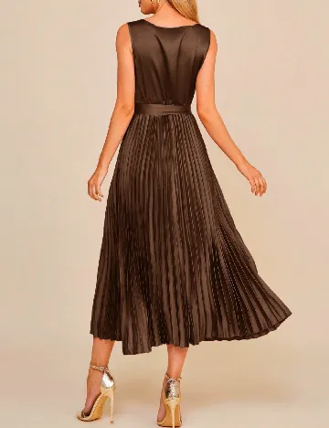 Rochie medie SHEIN, maro