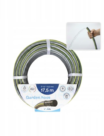 Furtun de gradina ACTION, gri/galben