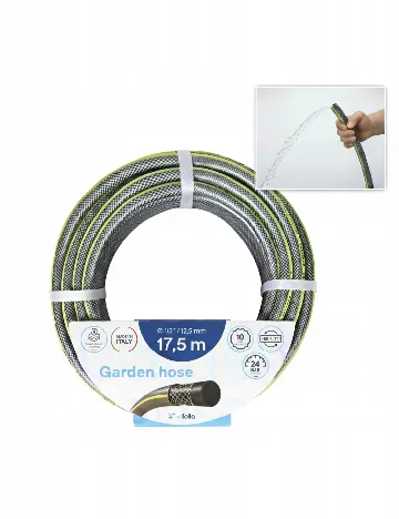Furtun de gradina ACTION, gri/galben