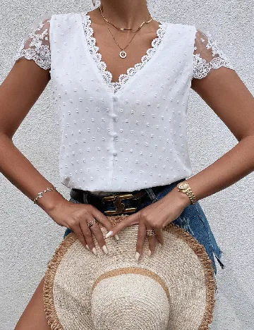 Bluza SHEIN, alb