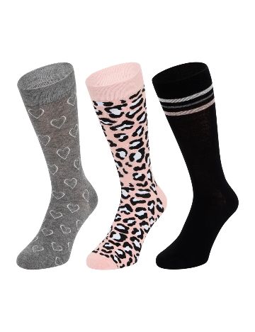 Set sosete 3 perechi Pairz, mix culori
