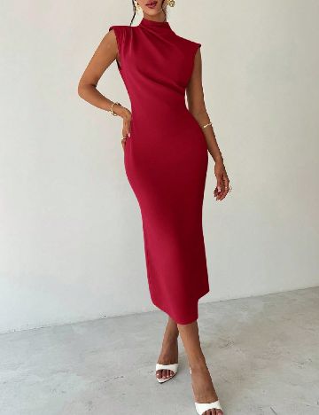 Rochie medie SHEIN, rosu