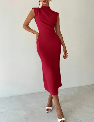 Rochie medie SHEIN, rosu