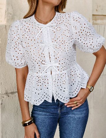 Bluza SHEIN, alb