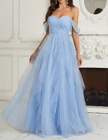 Rochie lunga SHEIN, albastru