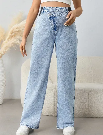 Blugi SHEIN Maternity, albastru