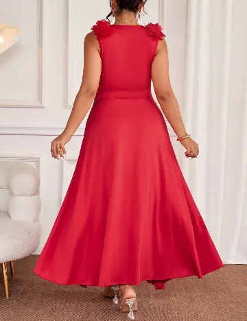 Rochie lunga SHEIN CURVE, rosu