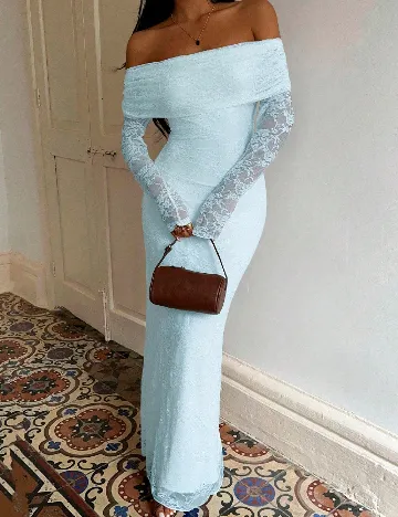 Rochie lunga SHEIN, albastru