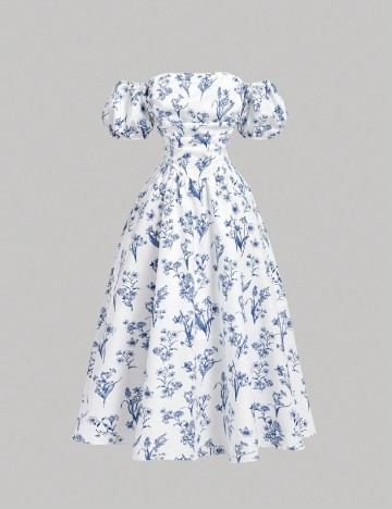 Rochie lunga SHEIN, alb