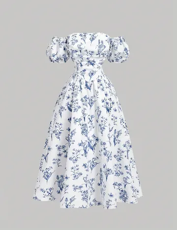 Rochie lunga SHEIN, alb