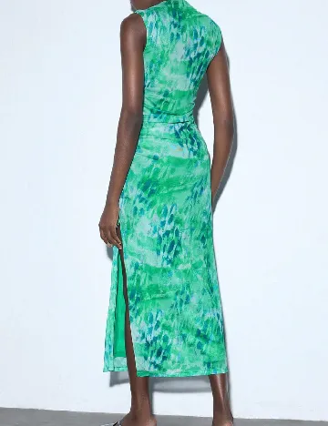 Rochie lunga SHEIN, verde