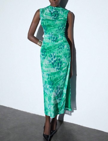 Rochie lunga SHEIN, verde