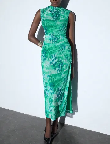 Rochie lunga SHEIN, verde