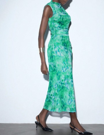 Rochie lunga SHEIN, verde