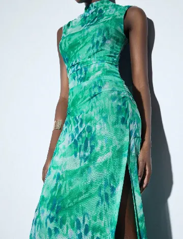 Rochie lunga SHEIN, verde