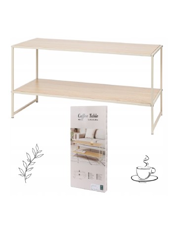 Masuta de cafea ACTION, crem
