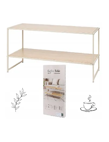 Masuta de cafea ACTION, crem