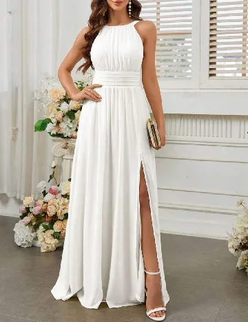 Rochie lunga SHEIN, alb