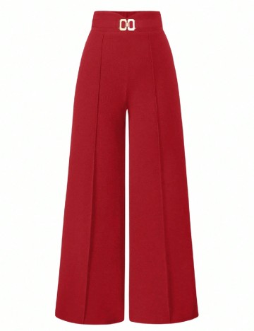 Pantaloni SHEIN, rosu