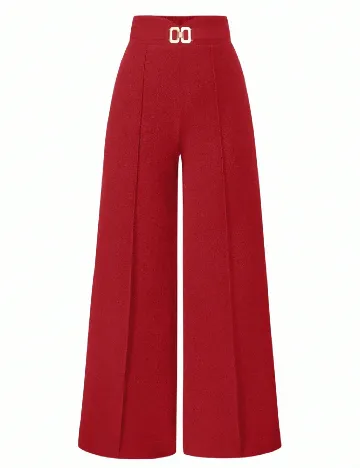 Pantaloni SHEIN, rosu