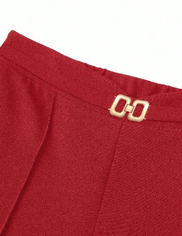 Pantaloni SHEIN, rosu