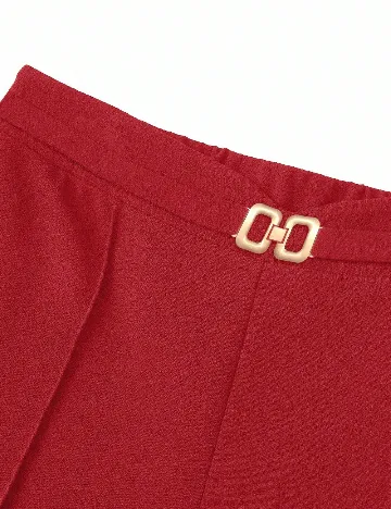 Pantaloni SHEIN, rosu