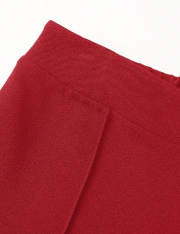 Pantaloni SHEIN, rosu