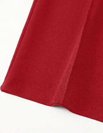 Pantaloni SHEIN, rosu