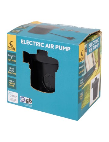 Pompa de aer electrica FROYAK, negru